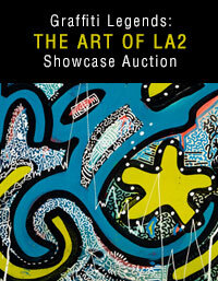 April 22 Graffiti Legends: The Art of LA2 Showcase Auction