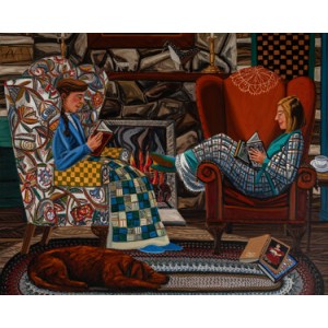 David Bates (b. 1952) Sisters, 1985