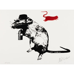 Blek le Rat (b. 1951) The Street Artist Paraphernalia, 2016