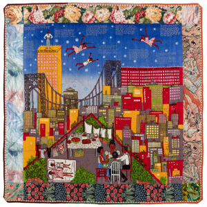 Faith Ringgold (1930-2024) Tar Beach 2, 1990