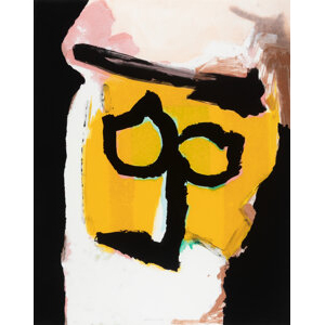 Robert Motherwell (1915-1991) Mask (for Ingmar Bergman), 1989