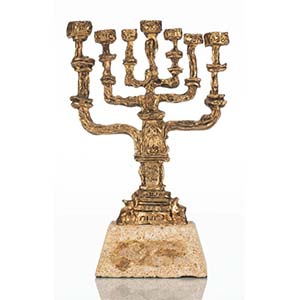 Salvador Dalí Menorah le chandelier de la paix, circa 1980