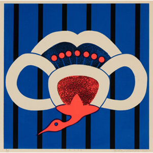 Ushio Shinohara (Japanese, b. 1932) Crane