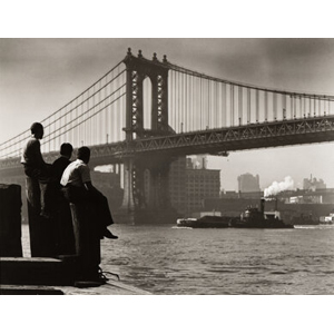 Harold Roth (American, 1918-2001) East River, Manhattan, 1948