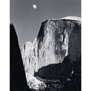 Ansel Adams (American, 1902-1984) Moon and Half Dome, Yosemite National Park, California, 1960