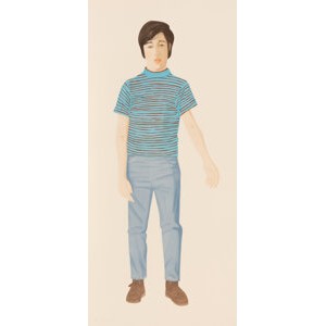 Alex Katz (b. 1927) The Striped Shirt, 1980