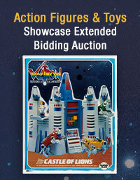 May 17 Action Figures & Toys Showcase Extended Bidding Auction