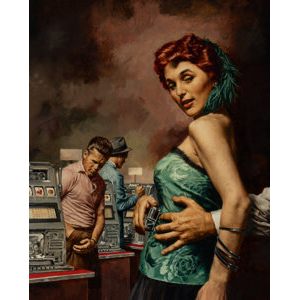 Stanley Borack (American, 1927-1993) Silver Doll paperback cover, 1954