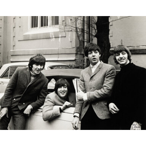 Dezo Hoffmann (Slovakian, 1912-1986) Beatles Outside Abbey Road Studios (during recording of 'Help!'), 1963