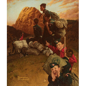 Norman Rockwell (American, 1894-1978) High Adventure, 1957