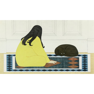 Will Barnet (American, 1911-2012) Dialogue in Yellow, 1969