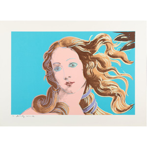 Andy Warhol (1928-1987) One Work, from Details of Renaissance Paintings (Sandro Botticelli, Birth of Venus, 1482), 