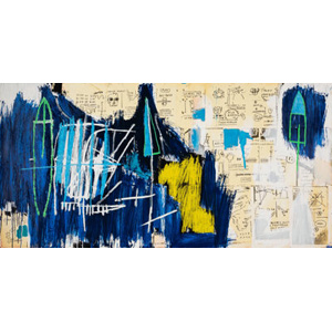 Jean-Michel Basquiat (1960-1988) Odours of Punt, 1983, published 2024