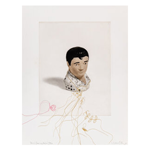 Liliana Porter (b. 1941) Elvis (Sewing Lesson), 2010