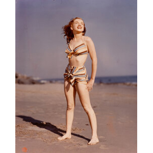 Joseph Jasgur (American, 1919-2009) Norma Jean Dougherty, Zuma Beach, 1946