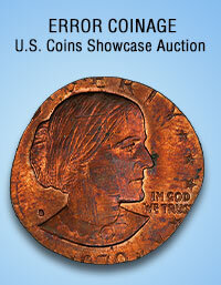 June 29 Error Coinage US Coins Showcase Auction