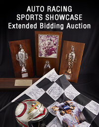 June 6 Auto Racing Sports Showcase Extended Bidding Auction