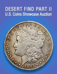 June 29 Desert Find Part II US Coins Showcase Auction