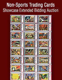 June 18 Non-Sports Trading Cards Showcase Extended Bidding Auction
