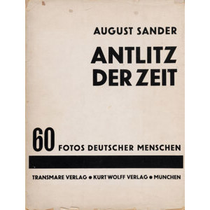 August Sander (German, 1876-1964)  Antlitz Der Zeit (2 books), 1929