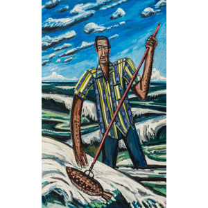 David Bates (American, b. 1952) Floundering, 1991