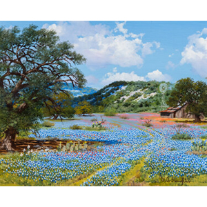 William A. Slaughter (American, 1923-2003) Painted by Nature