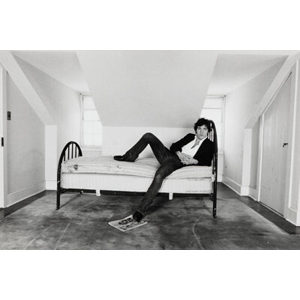 David Gahr (American, 1922-2008) Bruce Springsteen Lounging on a Bed, Holmdel, New Jersey, 1977