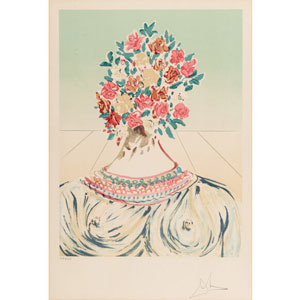 Salvador Dalí (1904-1989) The Flowering of Inspiration, from Retrospective, 1978
