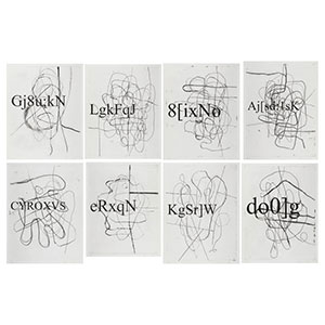 Christopher Wool (b. 1955) a.k.a. (8 works), 2016