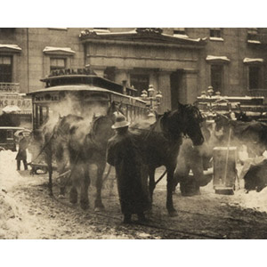 Alfred Stieglitz (American, 1864-1946) The Terminal (from Camera Work XXXVI), 1892