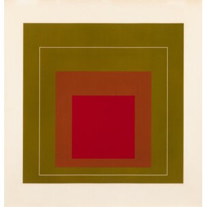 Josef Albers (1888-1976) WLS IV, from White Line Squares (Series I), 1966