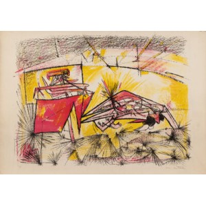 Roberto Matta (1911-2002) Bullfight