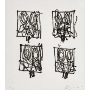 Rashid Johnson (b. 1977) Untitled (Anxious Print), 2023