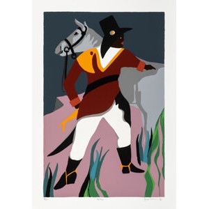 Jacob Lawrence (b. 1917-2000) St. Marc, from The Life of Toussaint L'Ouverture,1994