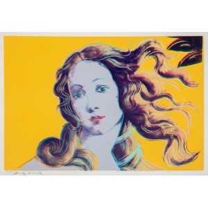 Andy Warhol (1928-1987) Sandro Botticelli, Birth of Venus, 1482, from Details of Renaissance Paintings, 1984