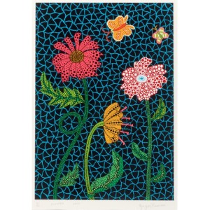 Yayoi Kusama (b. 1929) Flowers, 2002
