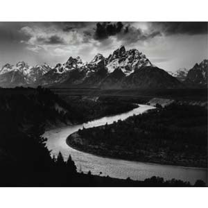 Ansel Adams (American, 1902-1984) The Grand Teton and The Snake River, Grand Teton National Park, Wyoming, 1942