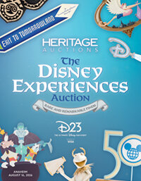 August 16 The Disney Experiences Auction - Rare and Remarkable Finds Signature Auction - Anaheim