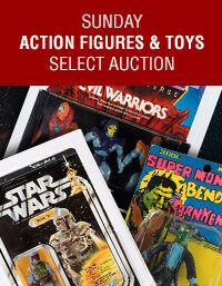 August 2 Sunday Action Figures & Toys Select Extended Bidding Auction