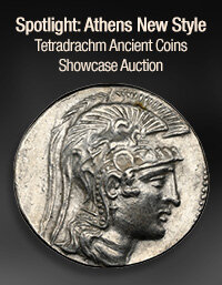 August 31 Spotlight: Athens New Style Tetradrachm Ancient Coins Showcase Auction