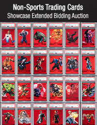 August 13 Non-Sports Trading Cards Showcase Extended Bidding Auction