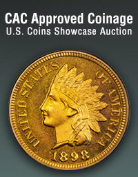 August 17 CAC Approved Coinage US Coins Showcase Auction