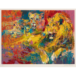 LeRoy Neiman (1921-2012) Royal Family, 1996