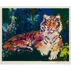 LeRoy Neiman (1921-2012) Caspian Tiger, 1986