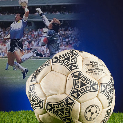 Could Diego Maradona's Historic 'Hand of God' Ball Become the Most Valuable Soccer Item Ever Sold?