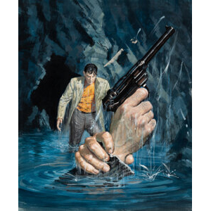 Robert Maguire (American, 1921-2005) Time to Kill paperback cover, 1964