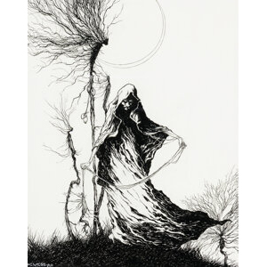 Charles Vess (American, b. 1951) The Roots of Fear, 1980