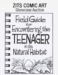 August 13 Zits Comic Art Showcase Auction