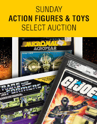 August 16 Sunday Action Figures & Toys Select Extended Bidding Auction