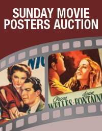 August 16 Sunday Movie Posters Select Auction